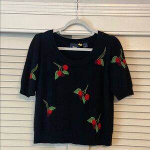 100% Cashmere Maeve for Anthropologie cropped sweater